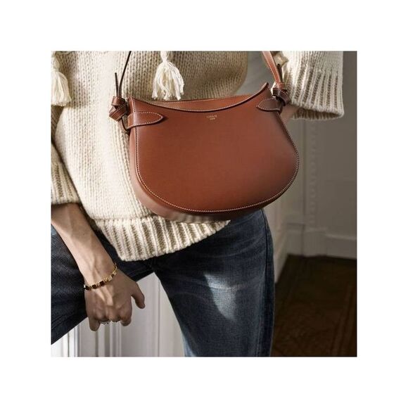 Shiny Calfskin French Knot Noeuds - Picture 6 of 8